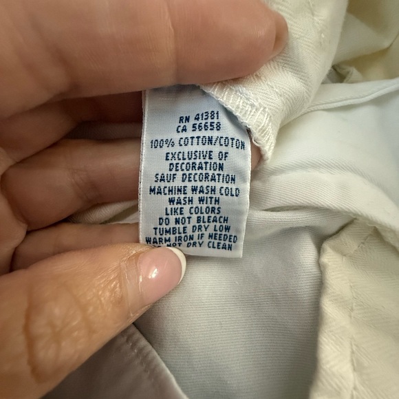 Ralph Lauren White Wide-Leg Trousers - Picture 5 of 10